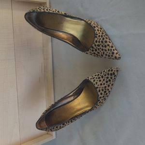 Nine West Leopard Print Heels